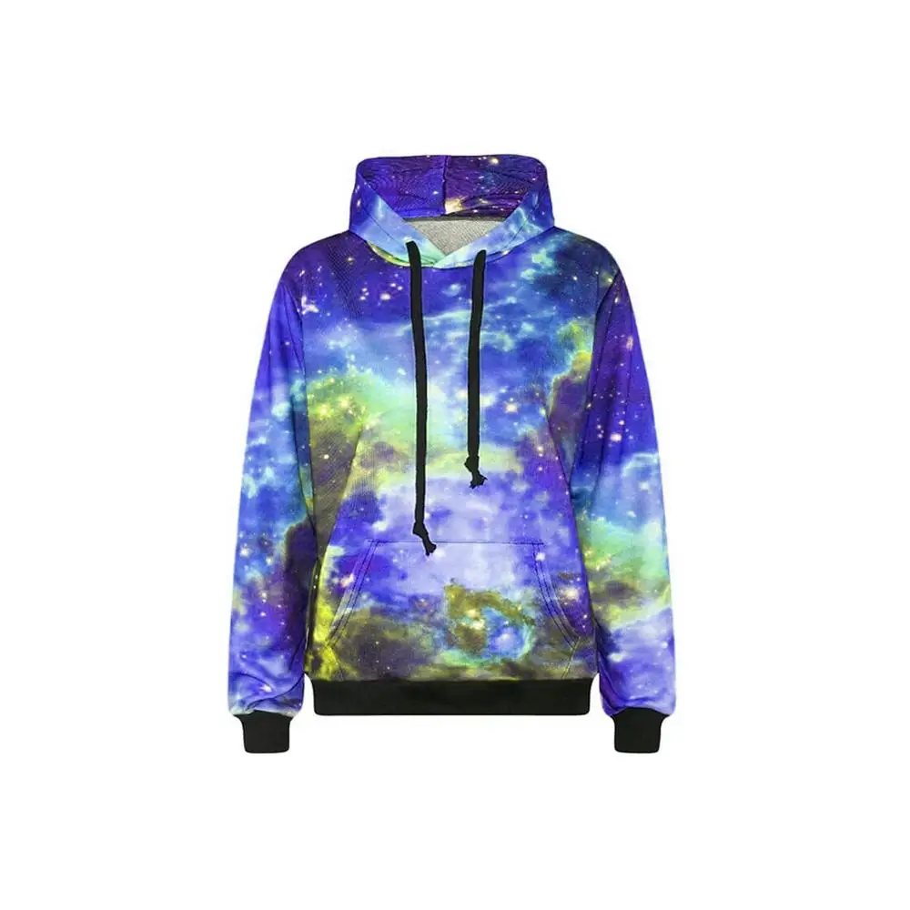 Galaxy Sublimation Printing 3d Men Hoodie