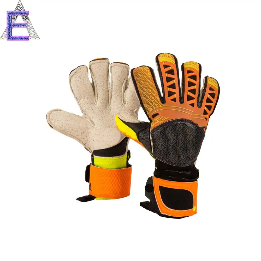 Custom Sports German Latex Design Goalie Soccer Gloves