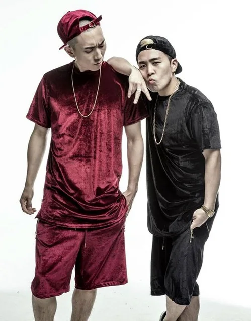 OEM Custom Top Quality men velvet shirt&short/Wholesale short sleeves warm winters velvet tracksuit men