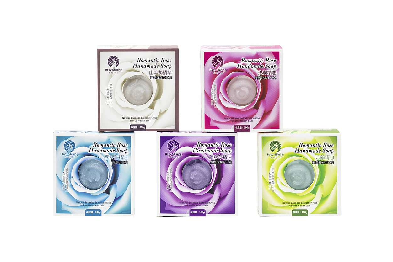 Organic Essential Oil Protex Soap Basic Cleaning Flower Shaped Indonesia Harmony Handmade Soap Rose Clean Body Shower