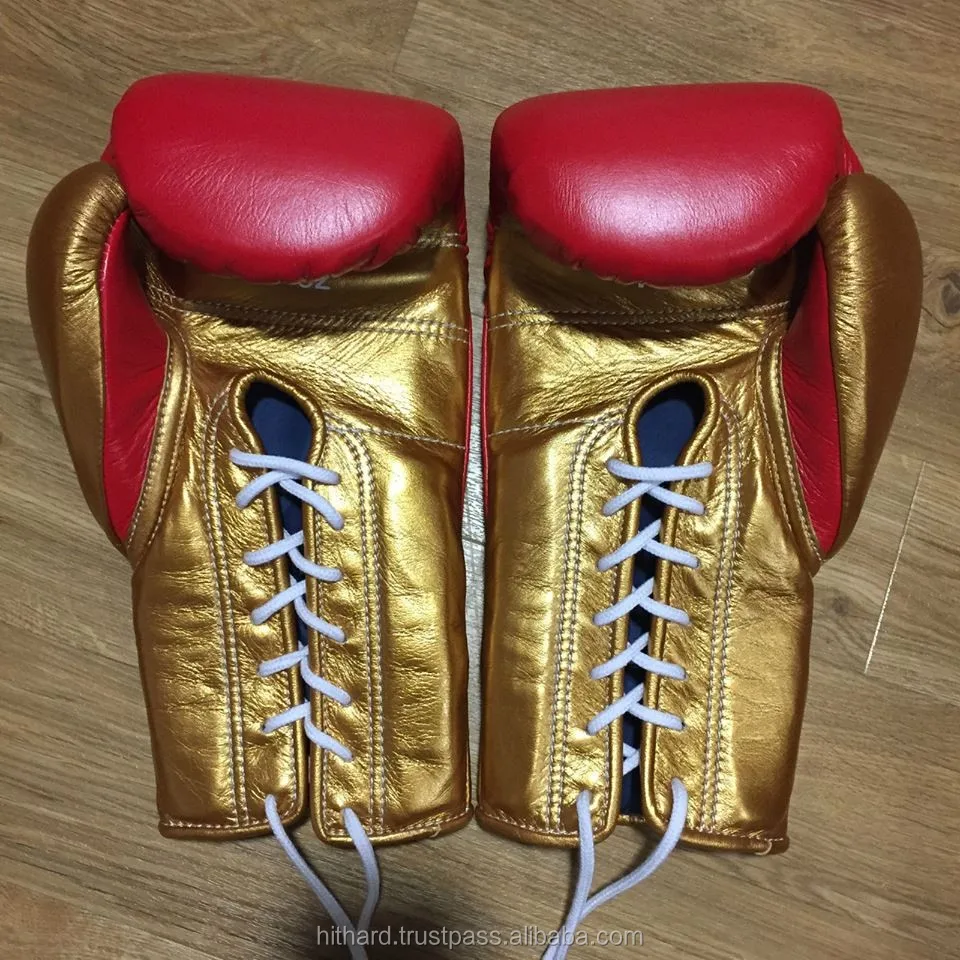 Fine Cow-Hide Leather Boxing Gloves