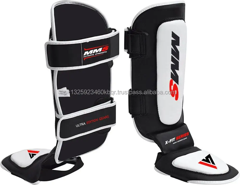 Top Quality Leather shin guard Boxing Muay thai Kick boxing
