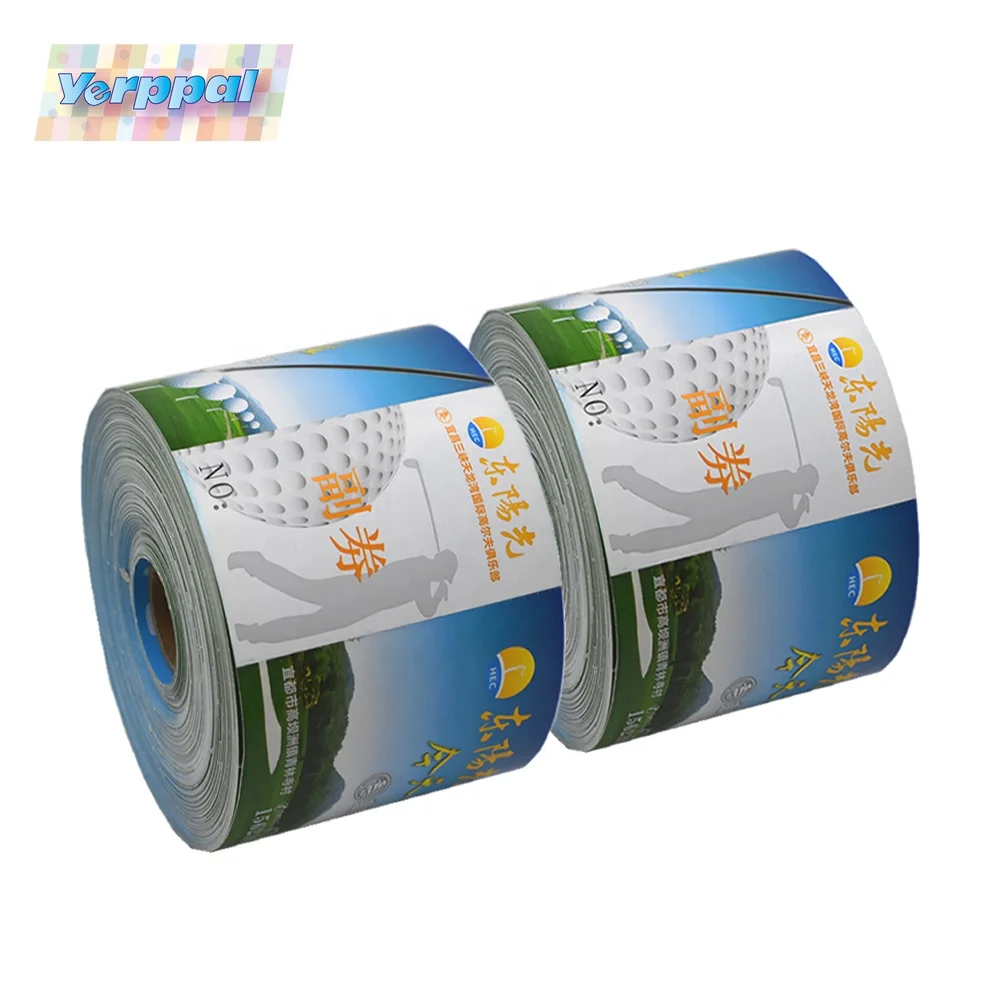 
Airline Ticket Boarding Pass Parking Entrance Ticket Paper Double Sided Printing Waterproof 