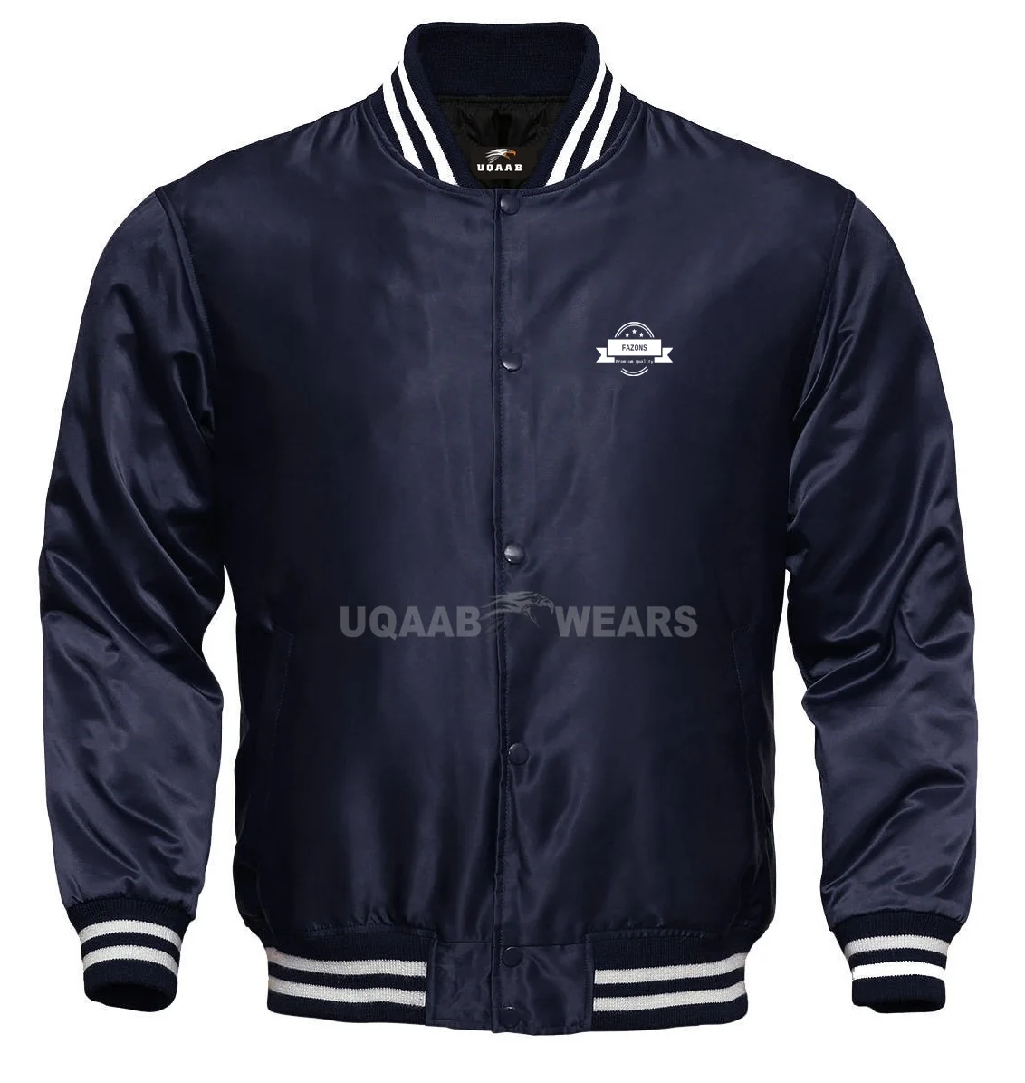 Varsity Baseball Bomber Harrington College Jacket Stain Polyester Casual Varsity Nylon Sports  Baseball Jackets Wholesale