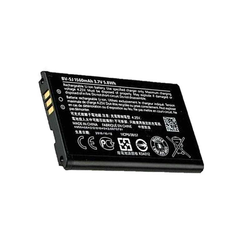 Wholesale Price Mobile Phone BV-5J BV5J 1560mAh Battery for Microsoft Nokia Lumia 435 532