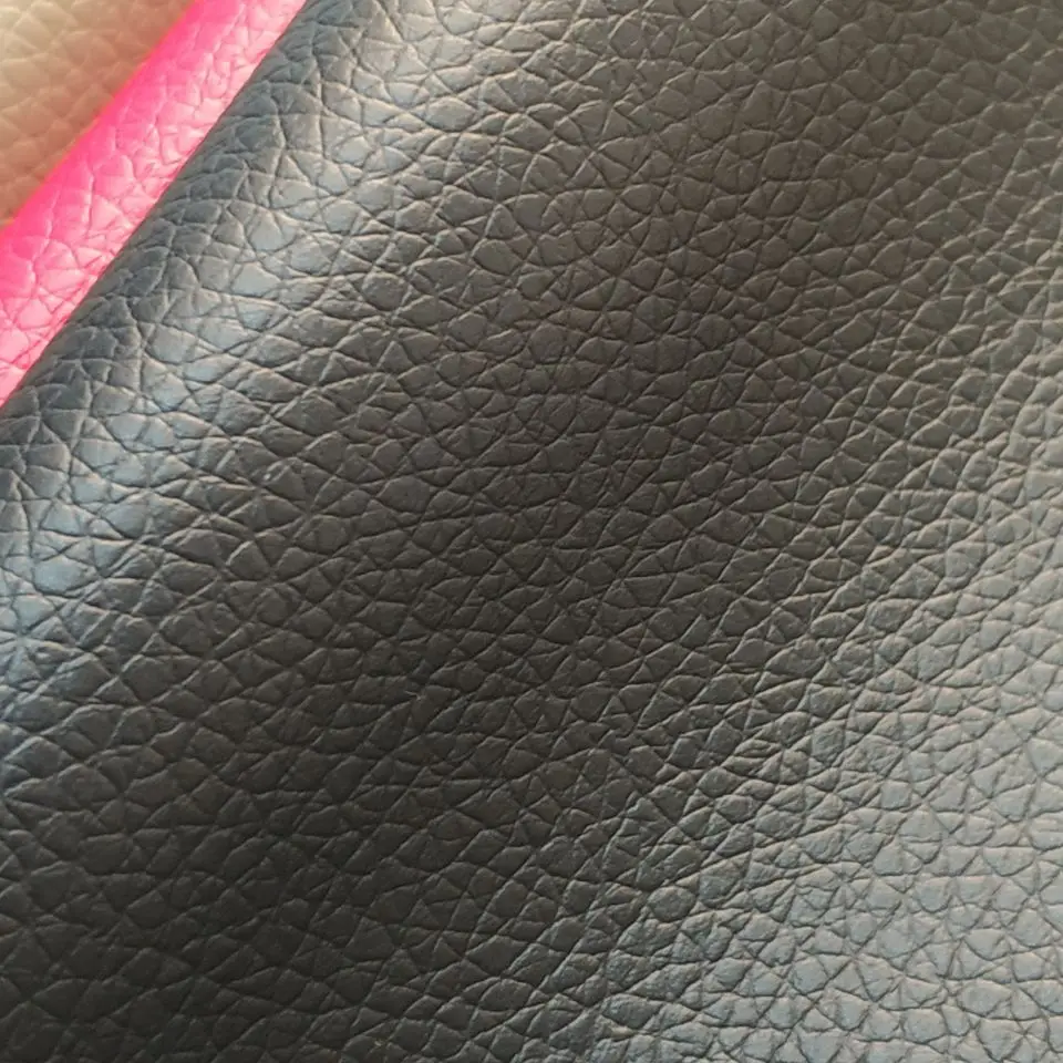 Top quality lowest prices artificial leather cloth for making car seat cover, car inner used leather fabrics factory supplier