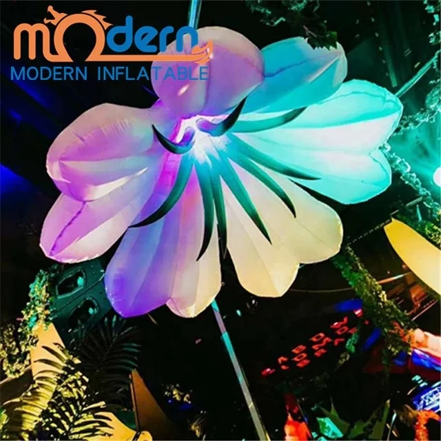 Гигантский надувной цветок для церемонии открытия/воздушный шар с подсветкой