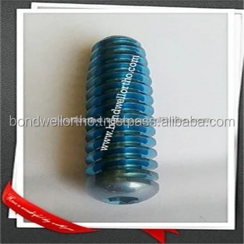 Orthopaedic ACL bioabsorbable screw