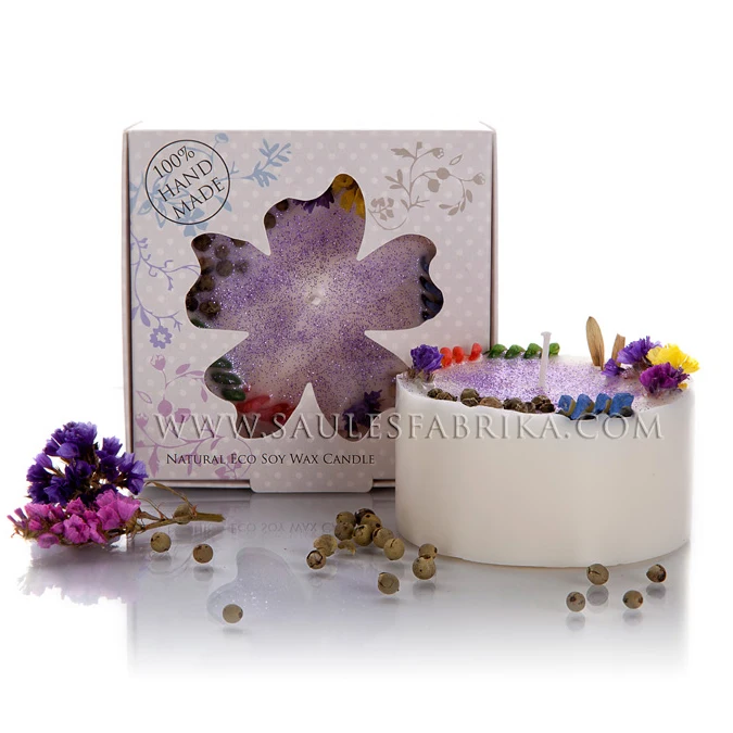 Soy wax candles for distribution