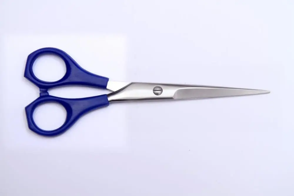 barber Blue handle scissor