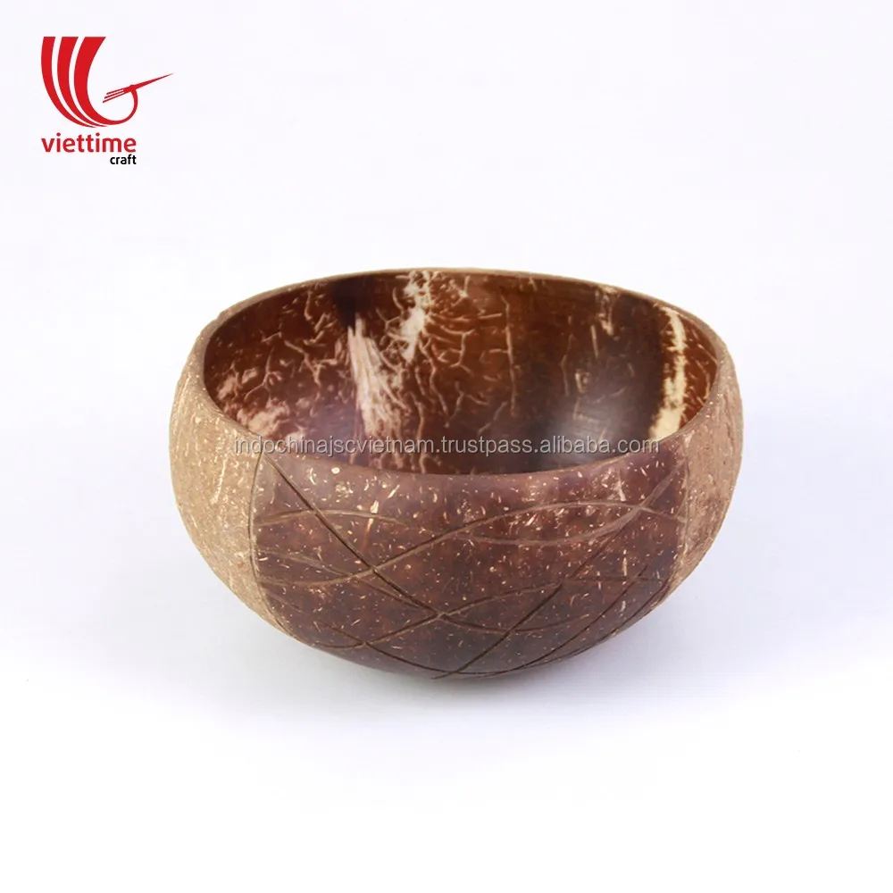Natural and Eco-Friendly Coconut Shell Bowls, Best Christmas Gift Vietnam wholesale