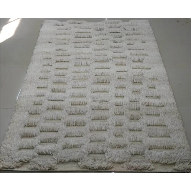 Rural India Woven Hand Woolen Dhurrie Rugs Cotton Rug floor rug with tassels in premium quality