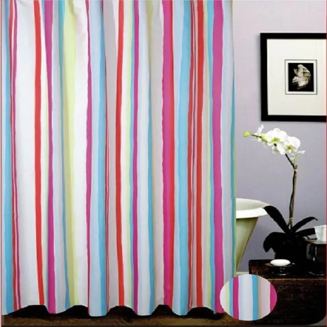 Fun Shower Curtains Elegant Design Curtain For Room Space in Indian Supplier