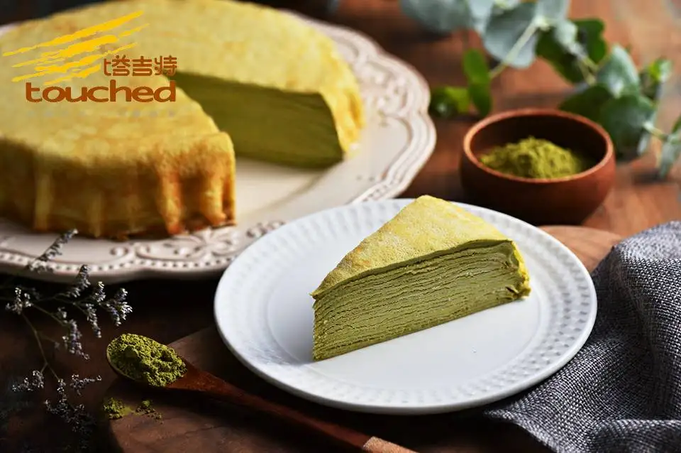 RTS задел 8 дюймов Shizuoka матча hand-made Mille креп торт