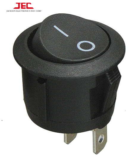 
JEC Round Rocker Switch RLEIL SPST SPDT SWITCH JS-606-2 Series 