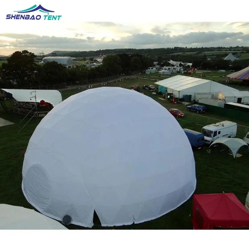 Commercial Circus Aluminum Frame Geodesic Dome Party Tent