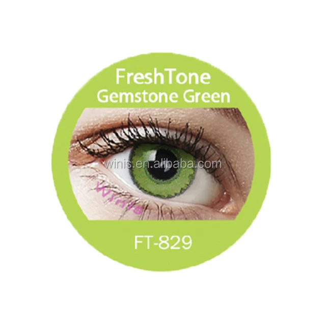 New Look 50 colors Korean Factory price hot selling Natural Look FreshTone color contact lens