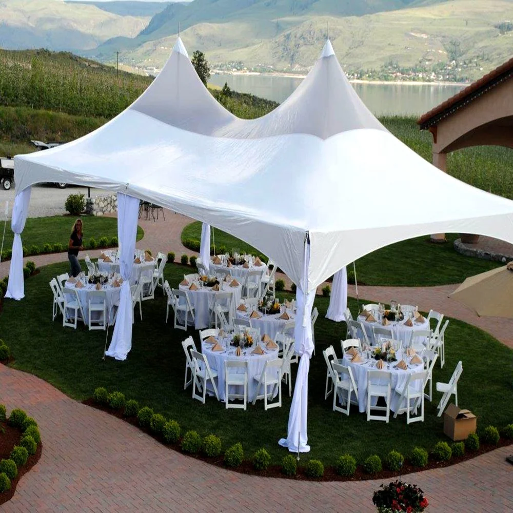 New fashioned  marquee outdoor party Aluminum frame glass wall tent
