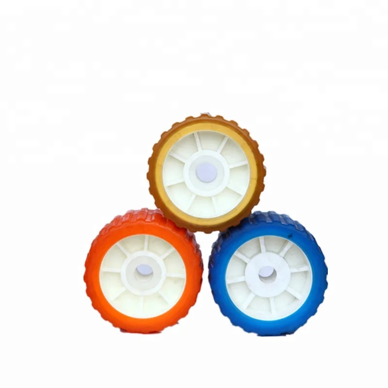 Elastic boat bottom wheel boat trailer rollers boat trailer roller bed bottom guid rollers