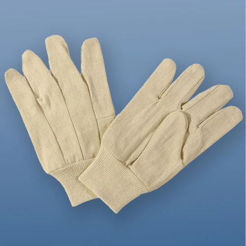 
12 унций канвы дрель 2,5 или 6 дюймов вязанные запястья большой палец перчатки в виде крыла производства перчаток пара 