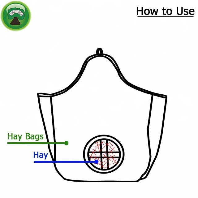 Hay 600d Bag for Horse Customized OEM and ODM Service Offered \ saddle bags horse