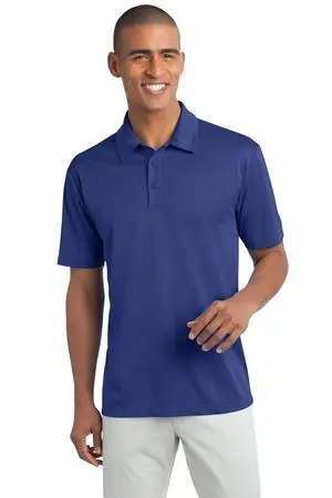 Port Authority Silk Touch Performance Polo Shirt - made from 100% polyester double knit with PosiCharge technology