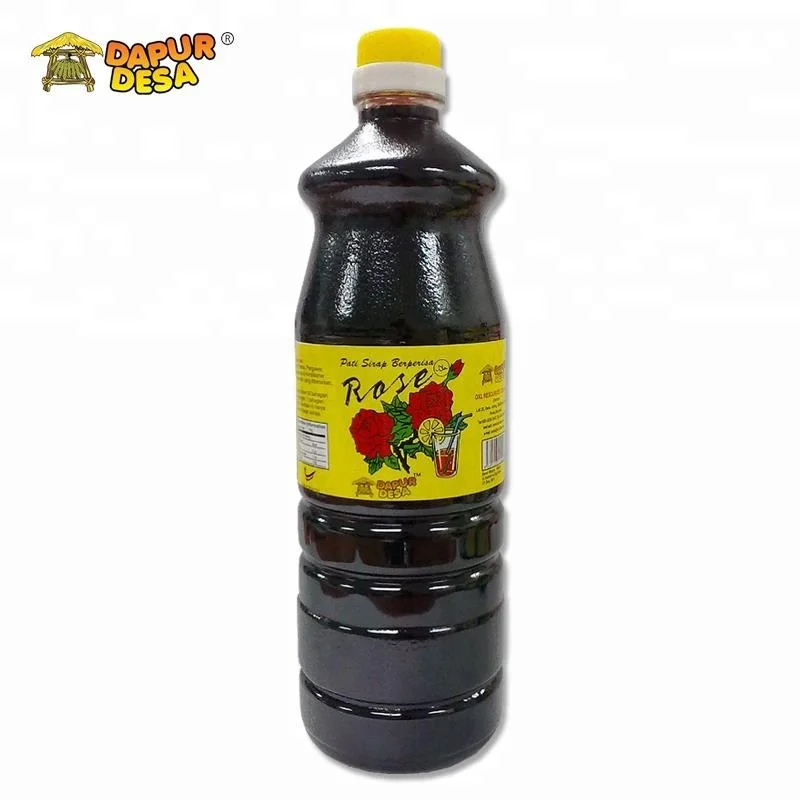 1000ml Dapur Desa Cordial Rose Juice Rose Syrup Concentrate