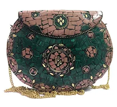 Resin clutch bag for ladies clutch evening bags wholesale luxury evening bags for women wedding parties by LUXURY CRAFTS