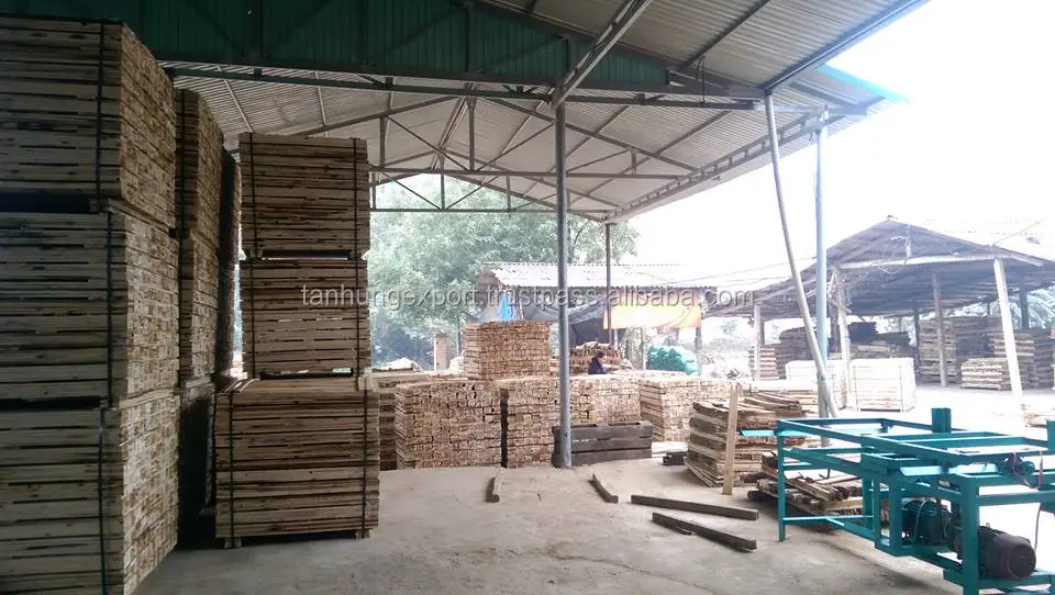 
Acacia sawn timber - acacia wood - Acacia timber making pallet selecting well 