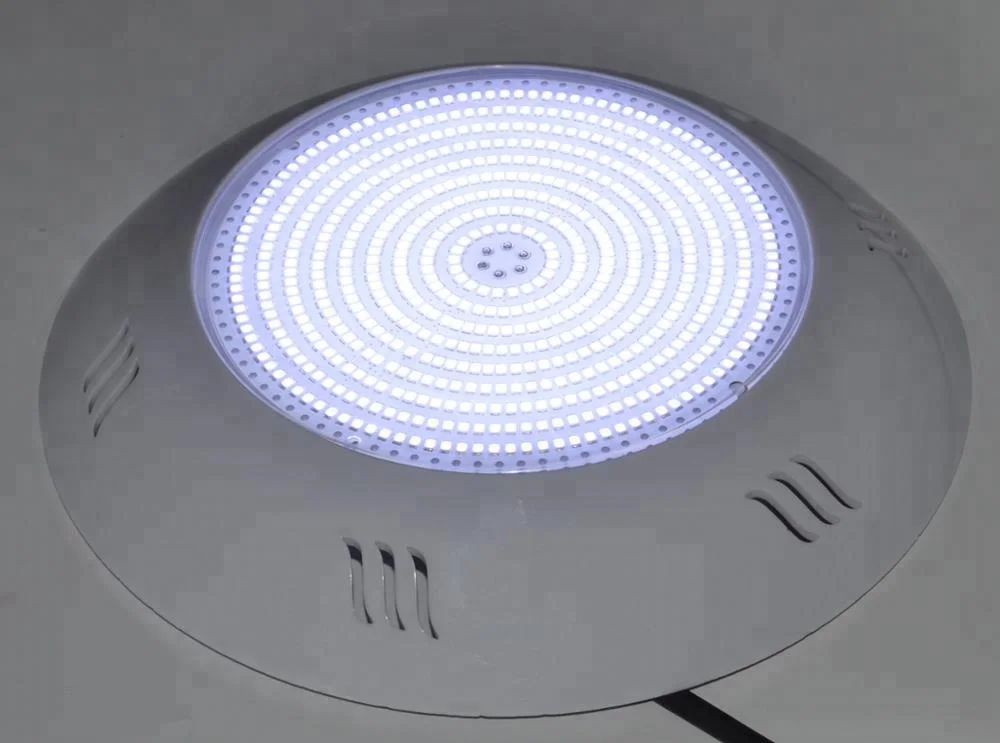 Светодиодный светильник для бассейна Par56, наполненная смолой лампа для соленой воды, 12 В, настенное крепление