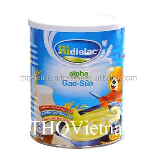 
[THQ VIETNAM ] RiDielac Infant Cereal With Milk Rice And Milk 200gr*24boxes 