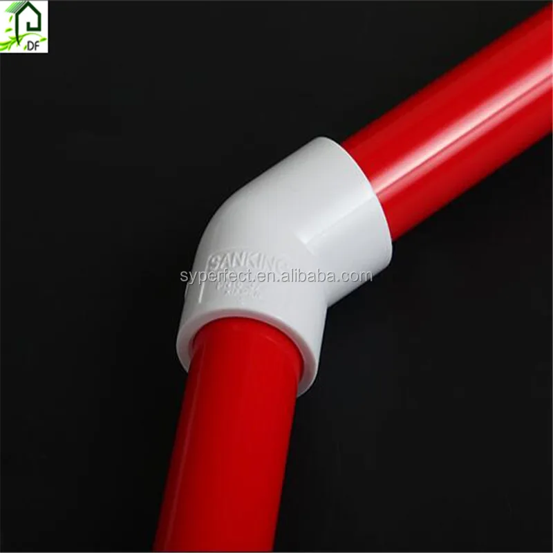 20mm 25mm 32mm Red PVC Fitting  Aquarium Accessories