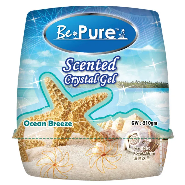 Malaysia Air Freshener Manufacturer Ocean Ozone Scented Crystal Gel -210g