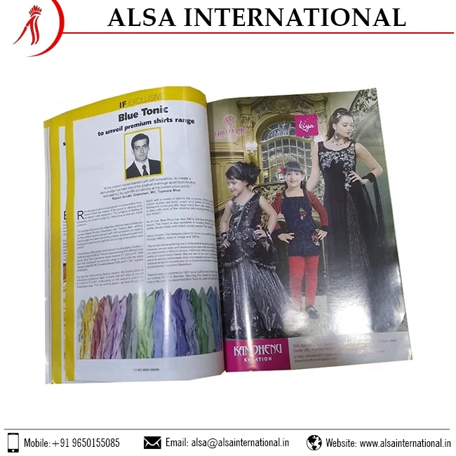 Best Custom Glossy Lamination Catalog Printing With Customized Design And Color Manufacturer Of Catalog Printing