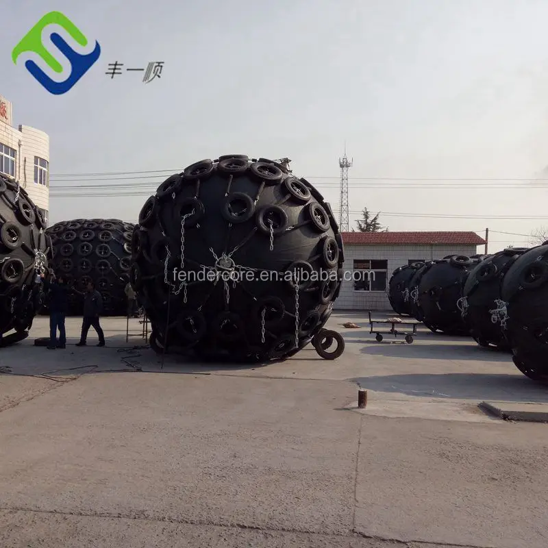 Inflatable marine boat fender holder floating boat fender