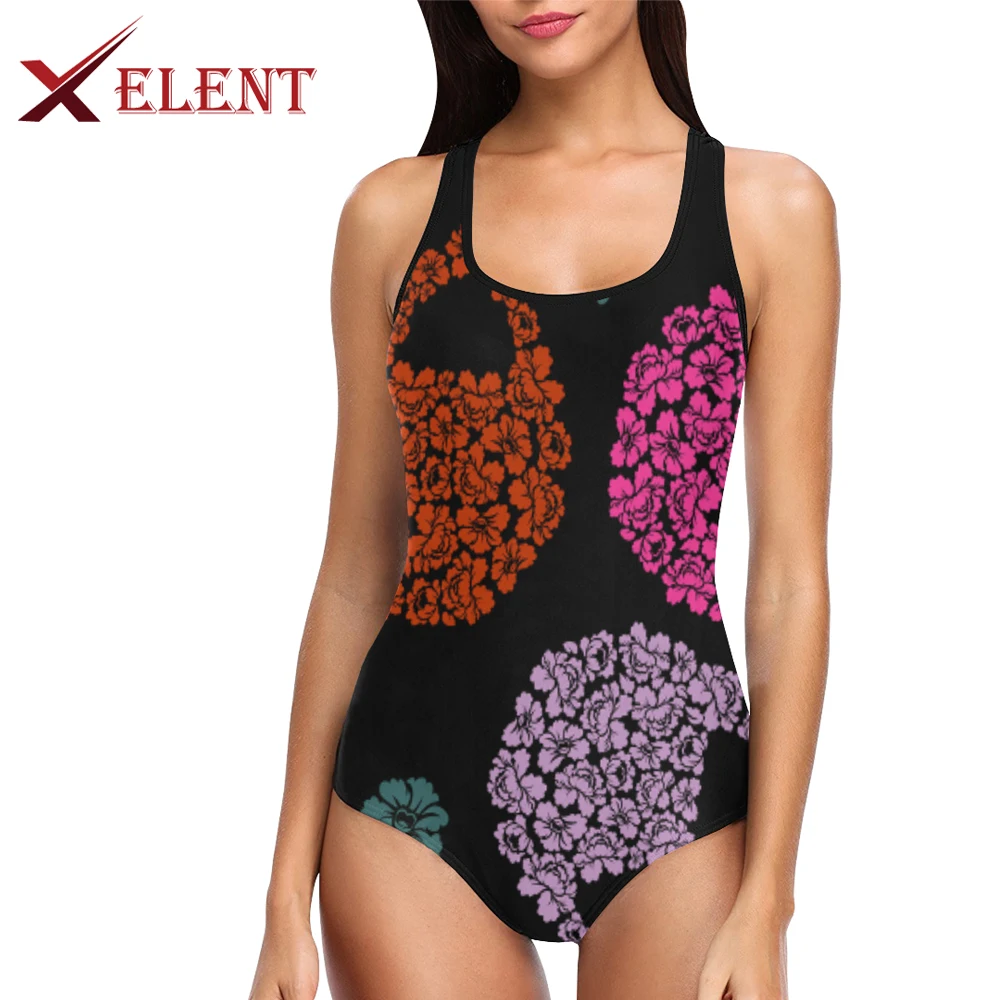 Customized women swimming suit for beach
