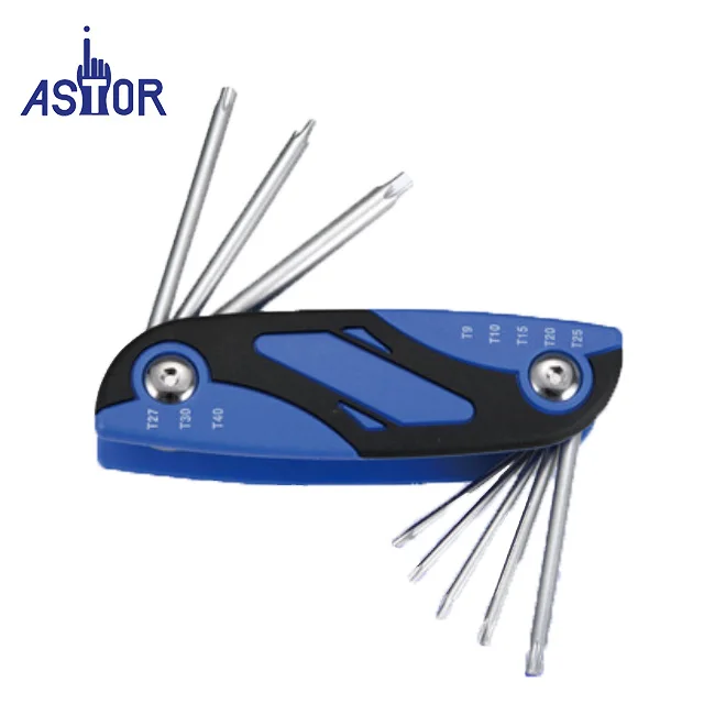 8pcs Folding Star Key Wrench Set