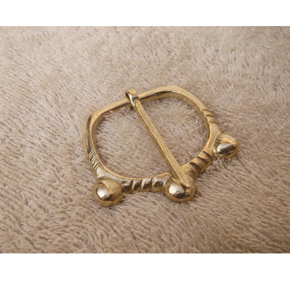 MEDIEVAL BRASS BUCKLE Buckle 1250 - 1400 HISTORICAL BELT BUCKLE