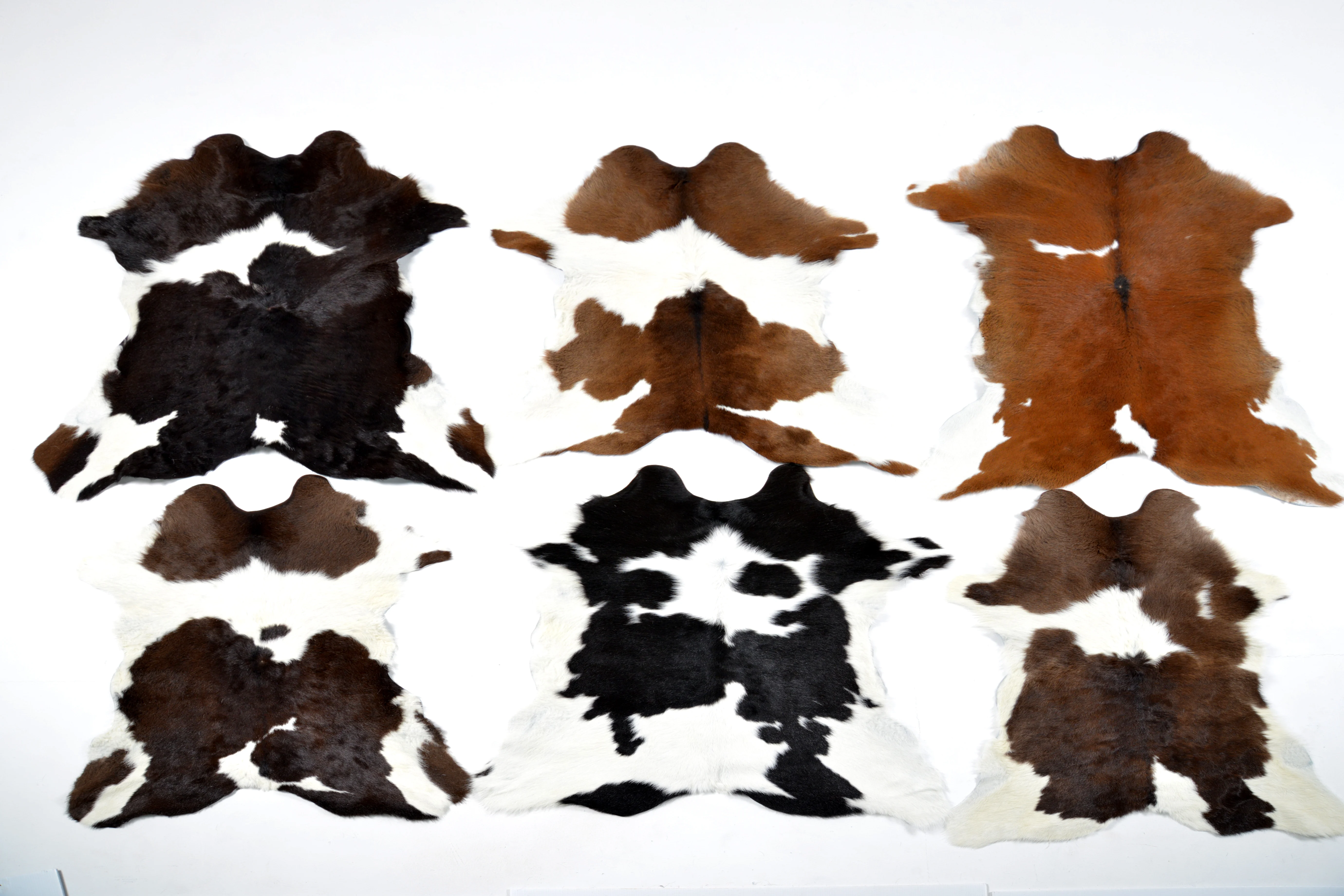 
European cow hide genuine hair on calf leather for upholstery 