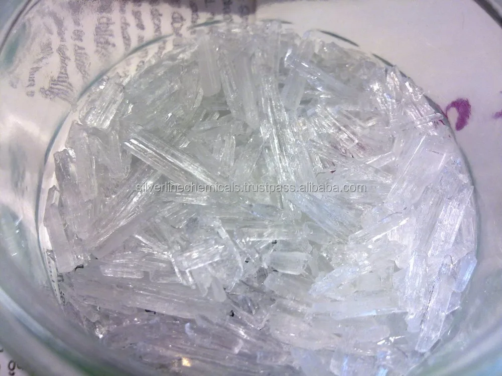 Menthol Crystals JP from India,menthol Crystal Natural Flavour & Fragrances Hot Sale Factory Price Silverline 2216-51-5 IN;13586