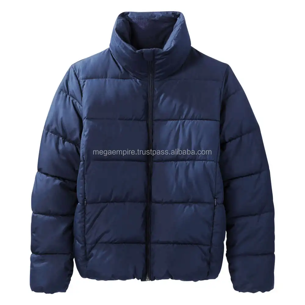  Мужское зимнее пальто флисовая куртка теплая ветровка с воротником-стойкой плотная куртка-пуховик на молнии зимняя мужская