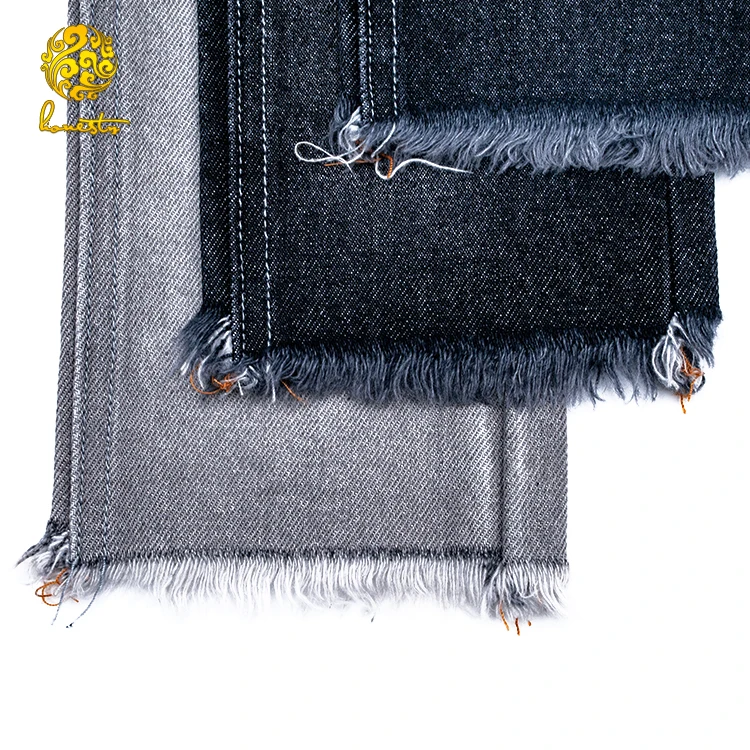 100% cotton printed spandex denim fabric for jeans