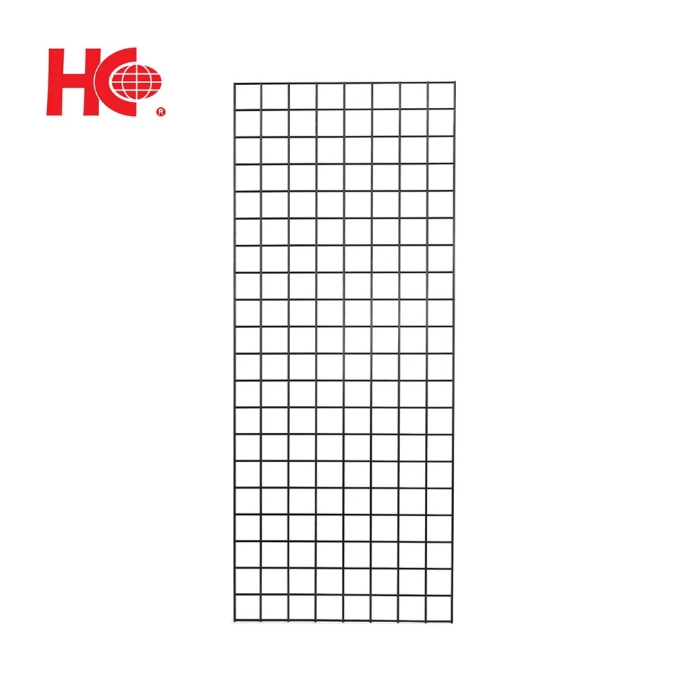 Wall grid organizer display rack