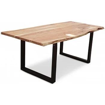 PREMIUM INDUSTRIAL FURNITURE COFFEE TABLE WOODEN METAL OFFICE TABLETOP COFFEE TABLE
