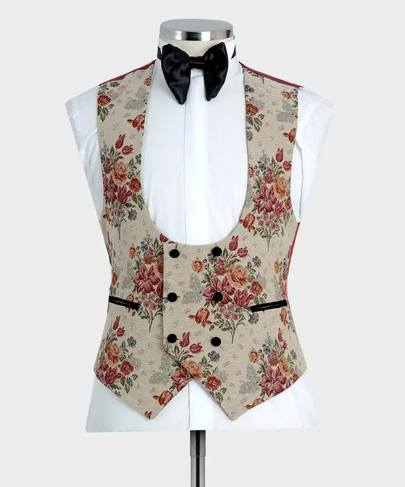 Мужской смокинг с узором