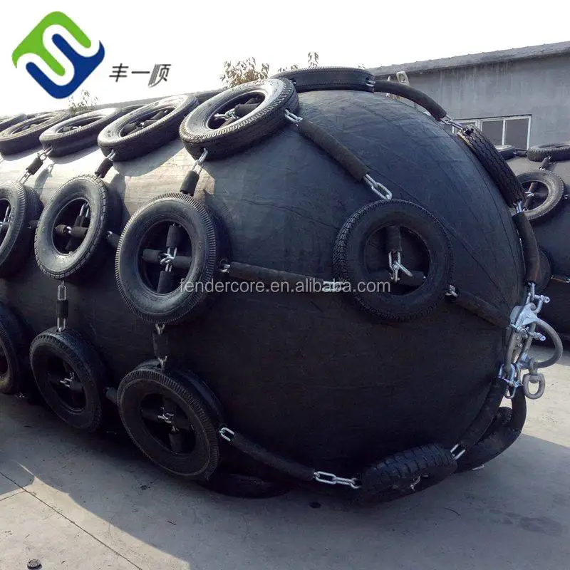 Inflatable marine boat fender holder floating boat fender