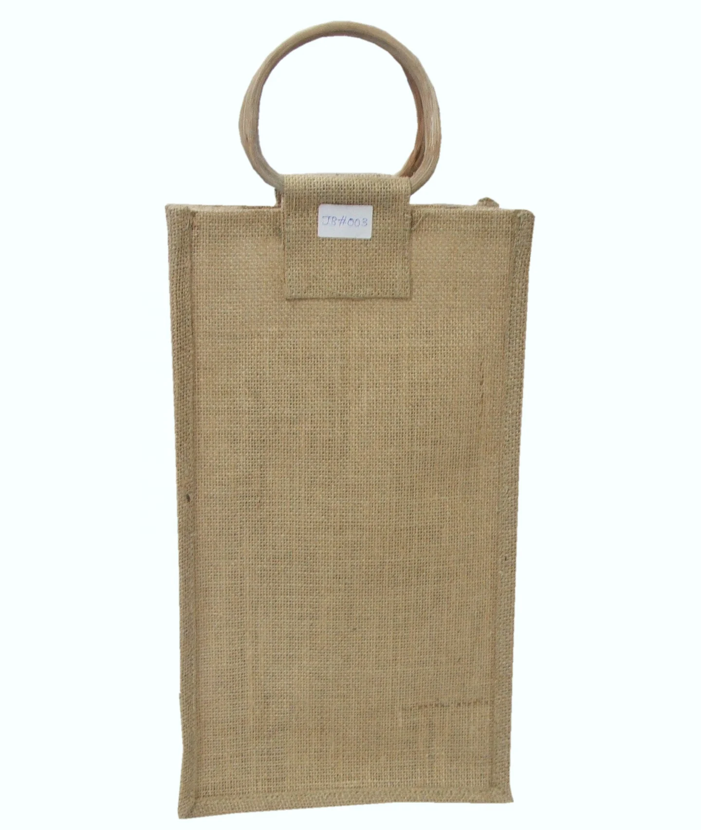 Finest Quality Factory Customized Wholesale Jute 4 Bottle Wine Bag