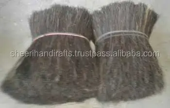 Buffalo/cow animal tail hair material for brush
