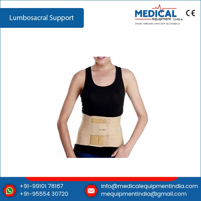 Wholesale Price Adjustable Medical Lumbosacral Belt Lower Back Support Brace Pain Relief Belt Waist Wrap