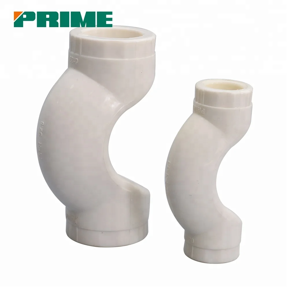 
China Manufacture Fittings Cross Bend First Choice Plastic Over Useful Ppr Pipe Fitting Short Bends 